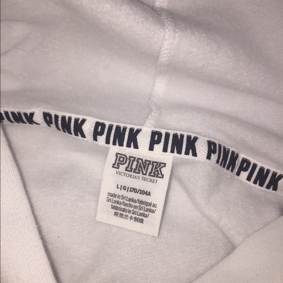 White Crop Top w/ long sleeves - Picture 5 of 5